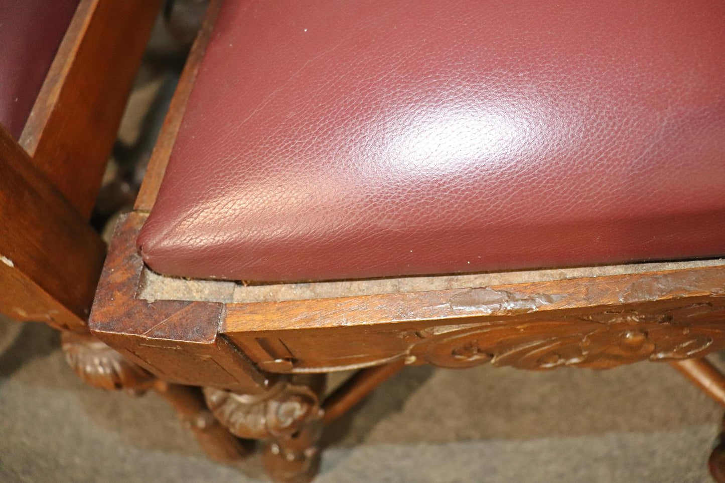 Pair of Figural Carved Walnut R.J. Horner Style Renaissance Chairs, circa 1880