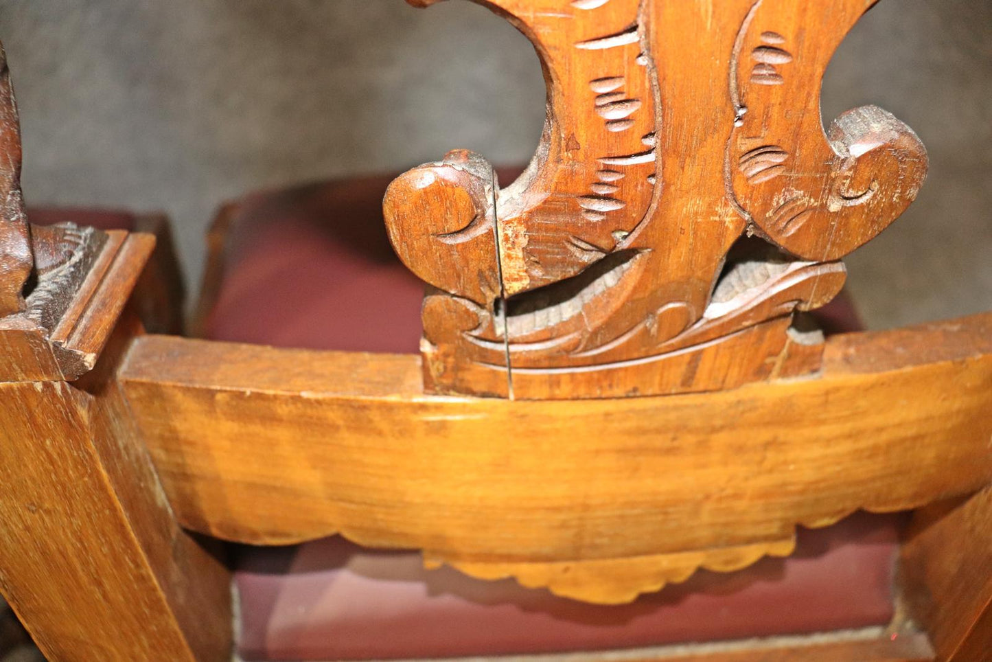 Pair of Figural Carved Walnut R.J. Horner Style Renaissance Chairs, circa 1880