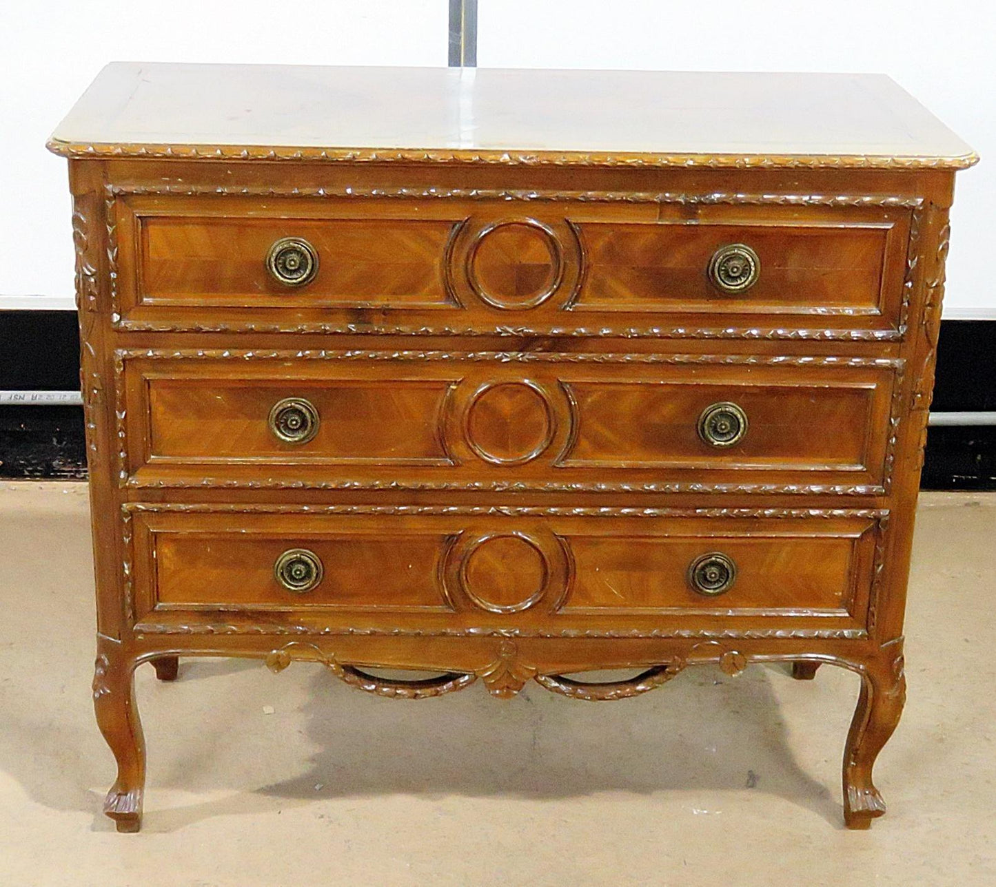 19th Century French Louis XV Style Commode