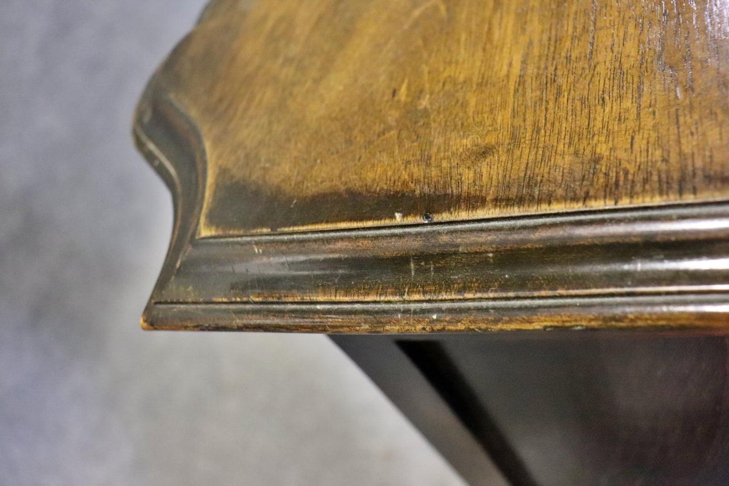 Sensational Portuguese Style Carved Walnut and Brass Commode Chest of Drawers