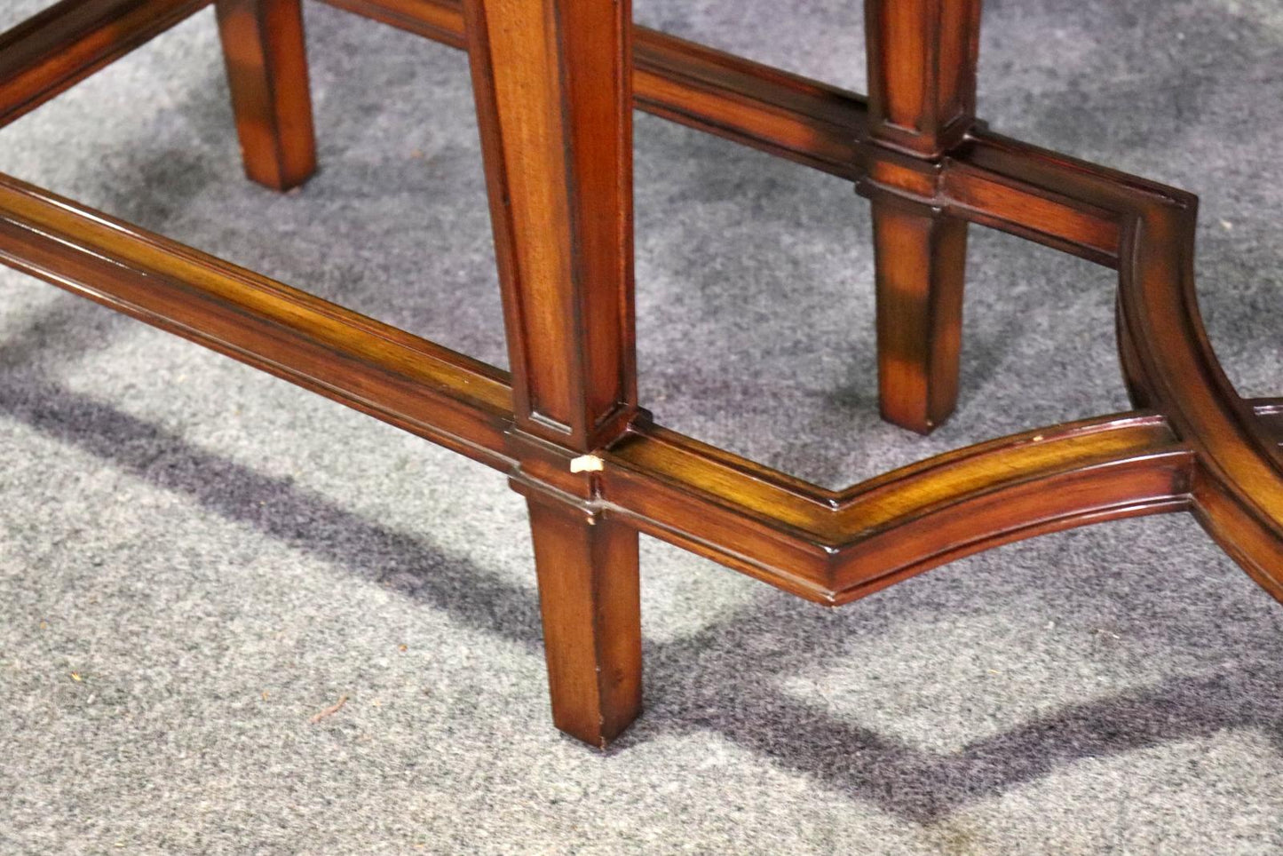 Marble Top French Regency Style Console Table