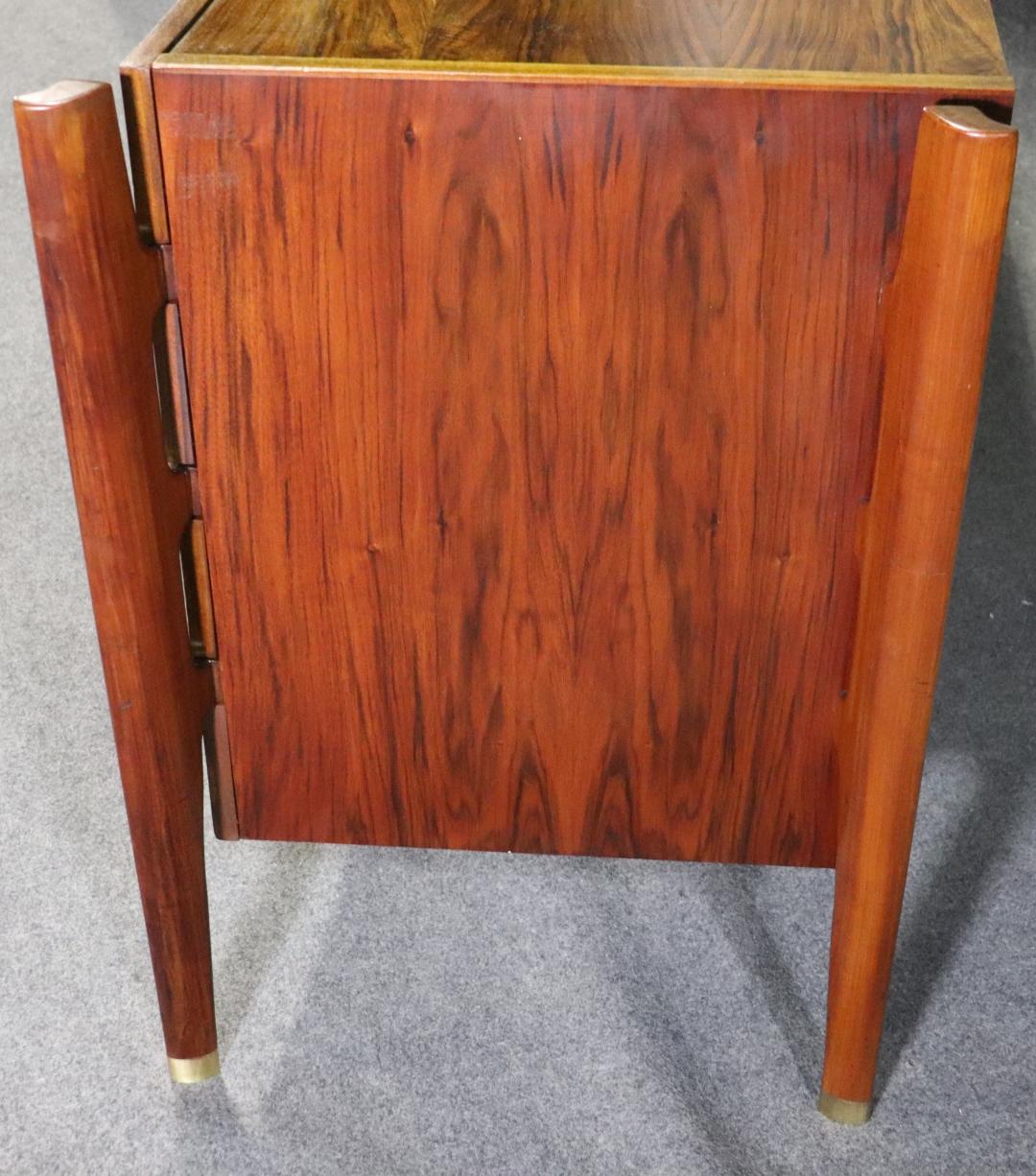 Fantastic Walnut Mid Century Modern William Hinn Dresser Exoskeleton Dresser