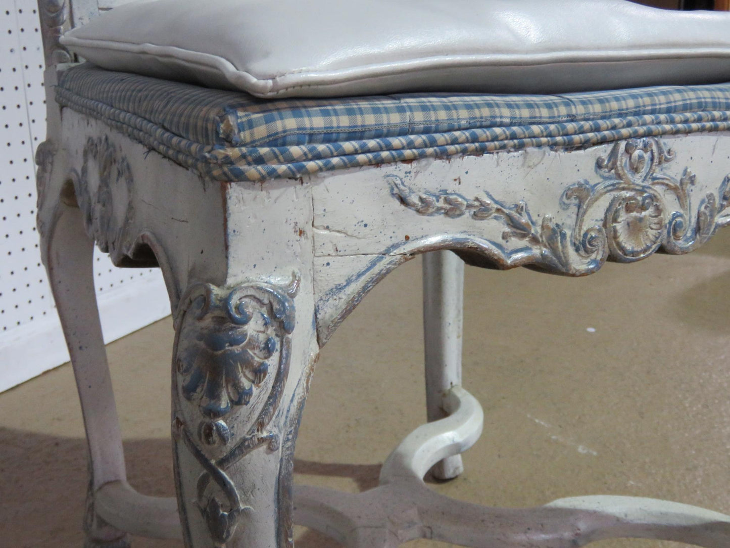 Swedish Rococo Style Desk Chair