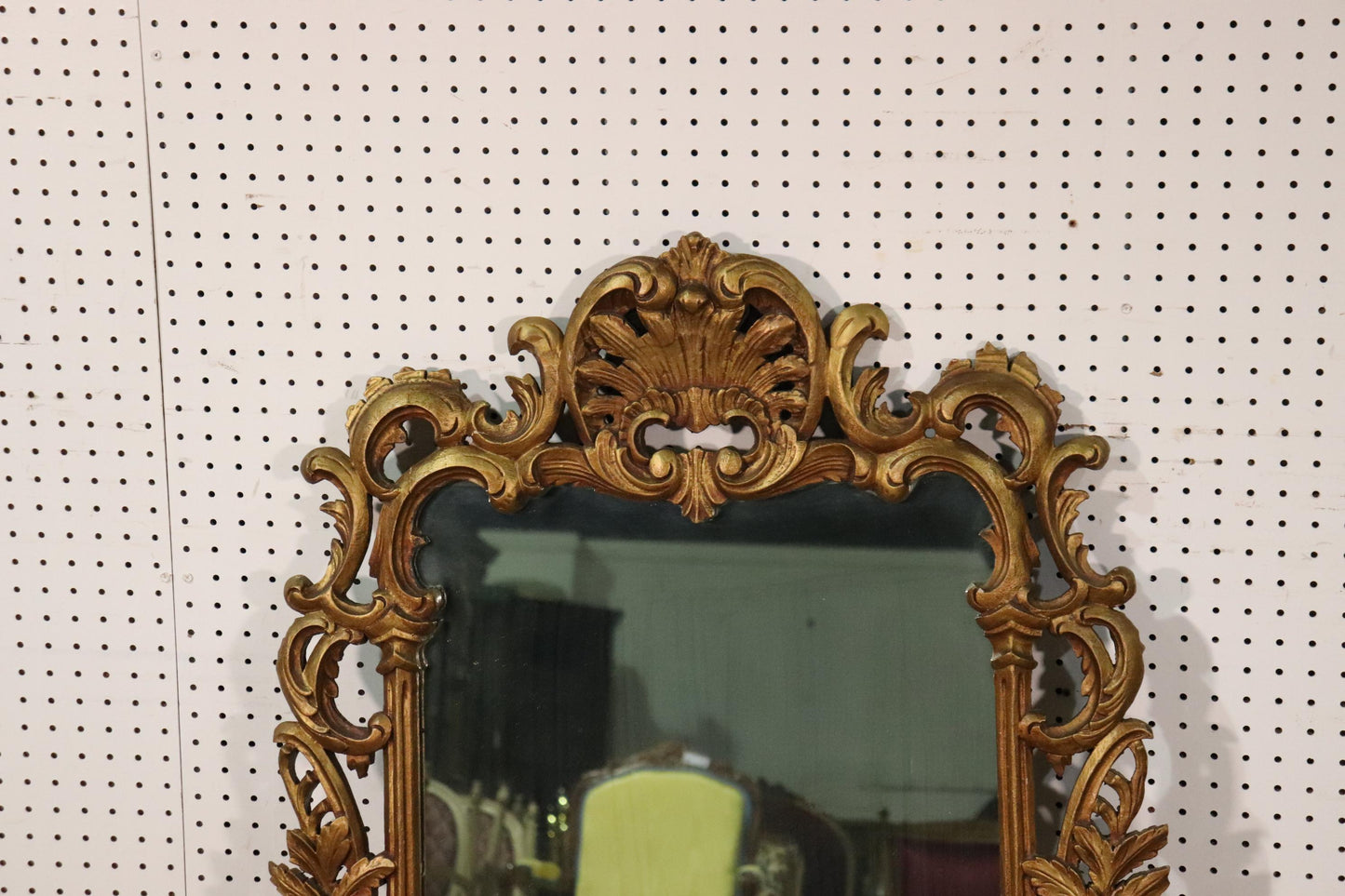 Gilded French Louis XV Wall Mirror