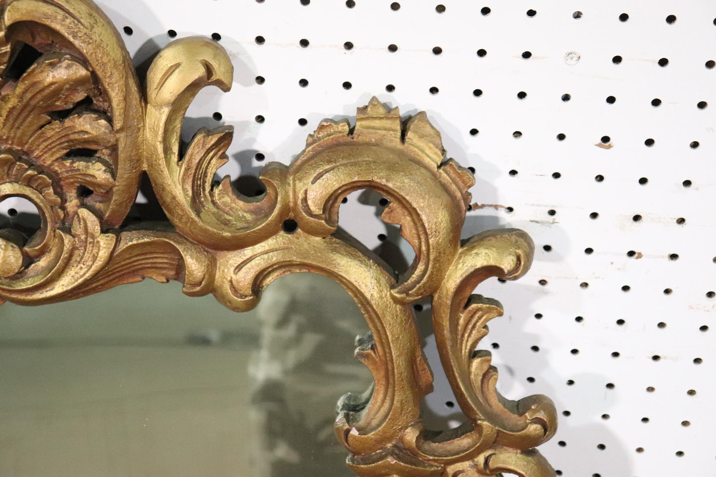 Gilded French Louis XV Wall Mirror