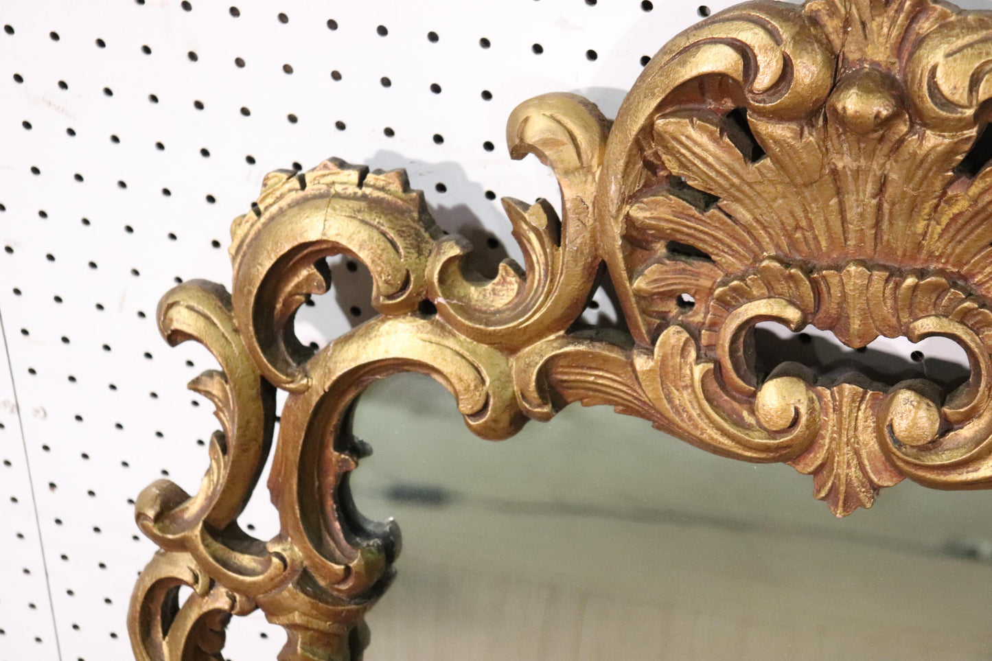 Gilded French Louis XV Wall Mirror