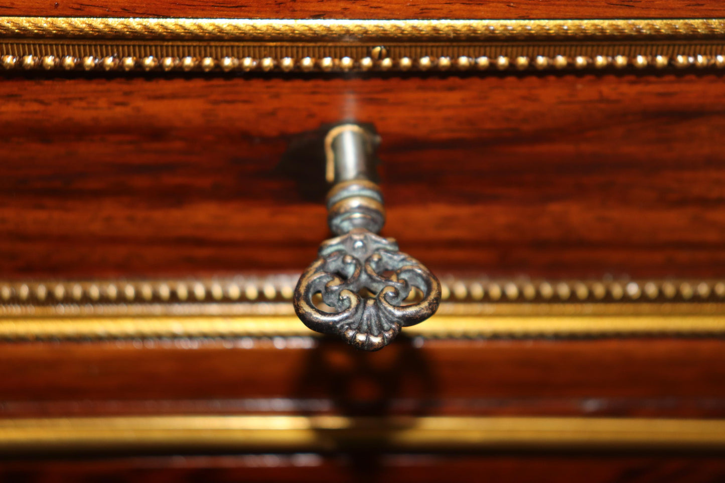 Best Quality Bronze Mounted French Louis XVI Marble Top Rosewood Sideboard