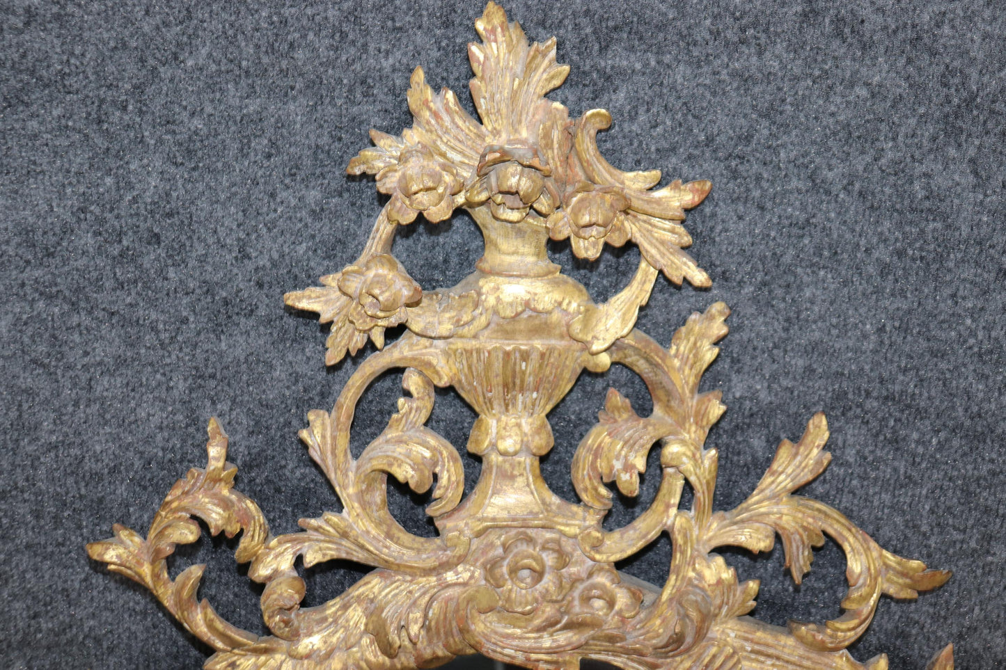 Superb Pair Carved Giltwood Georgian Mirrors with Carved Birds Circa 1910