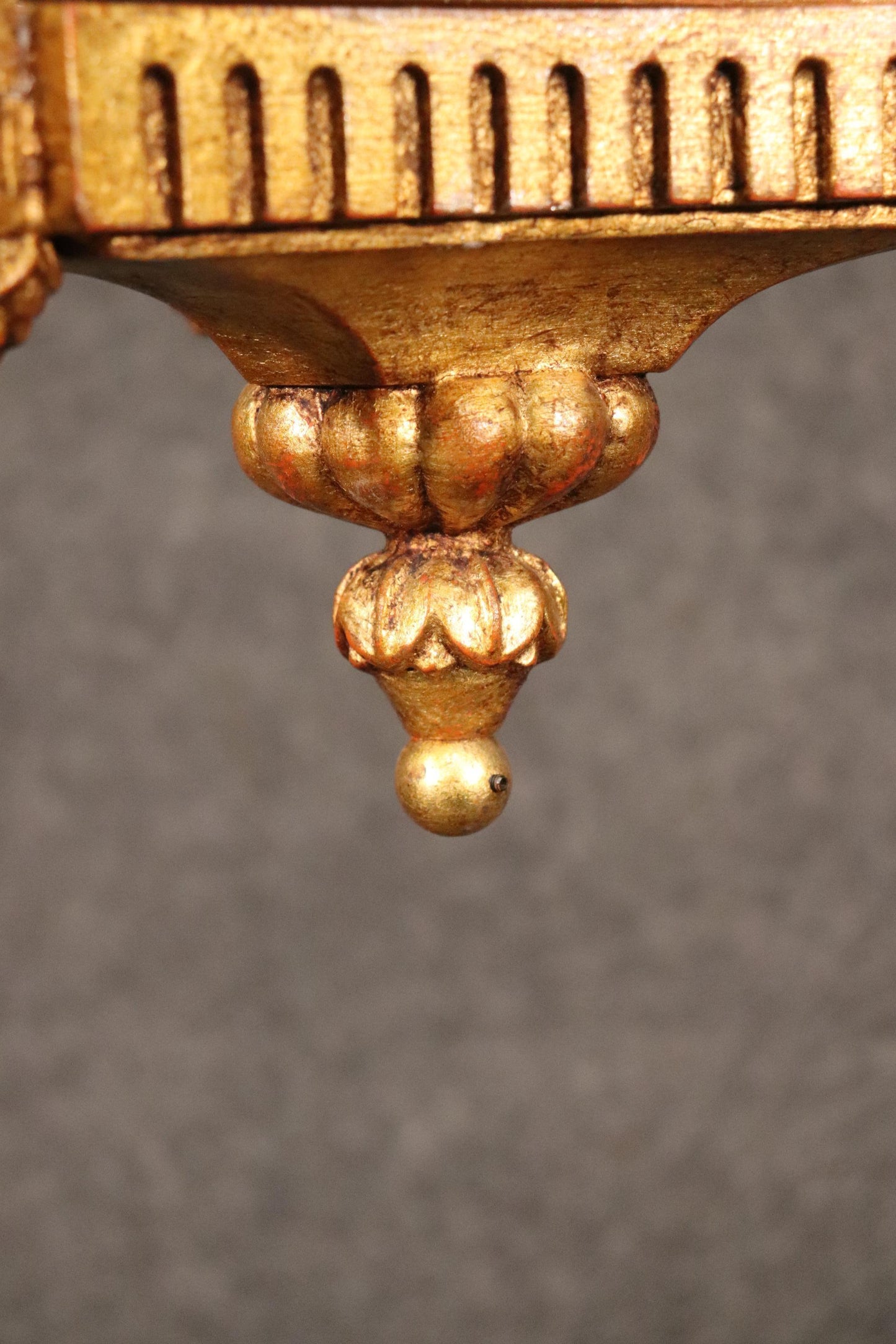 Gilded 3-Arm French Louis XV Style Chandelier