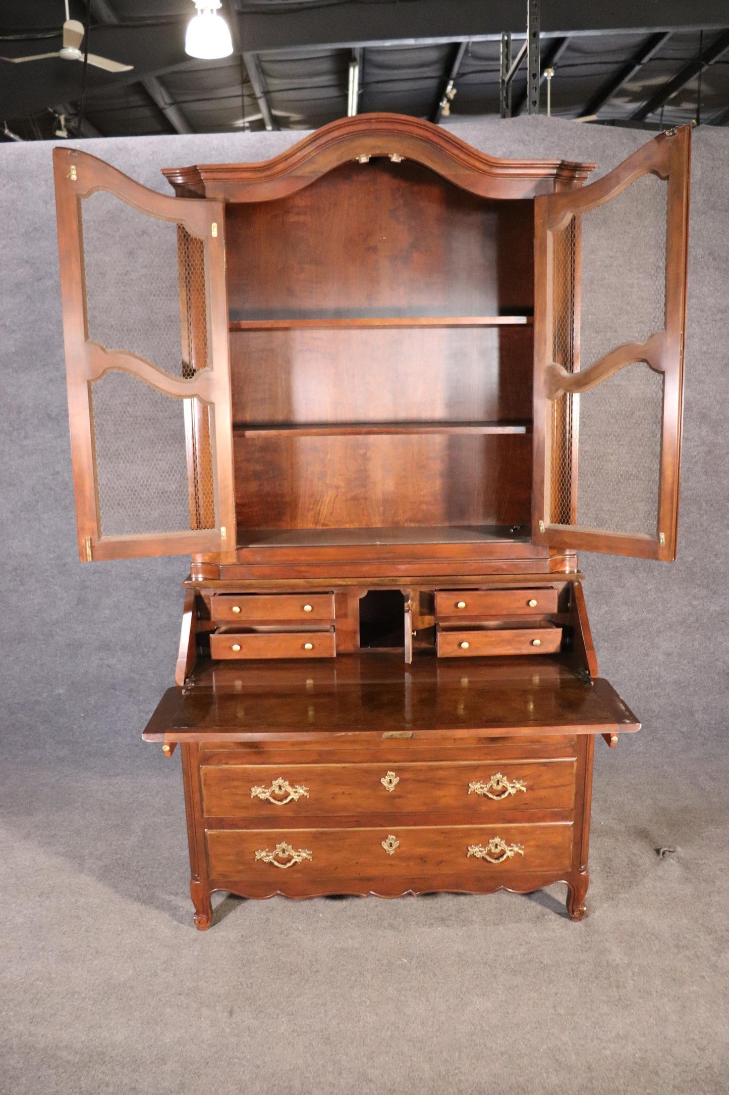 French Louis XV Baker Furniture Louis XV Secretary Desk Collector's Edition