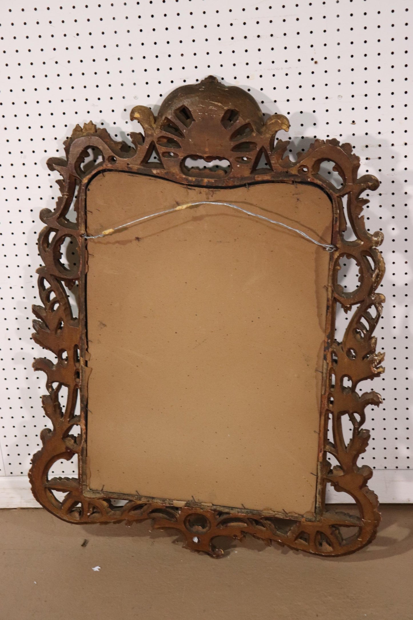 Gilded French Louis XV Wall Mirror