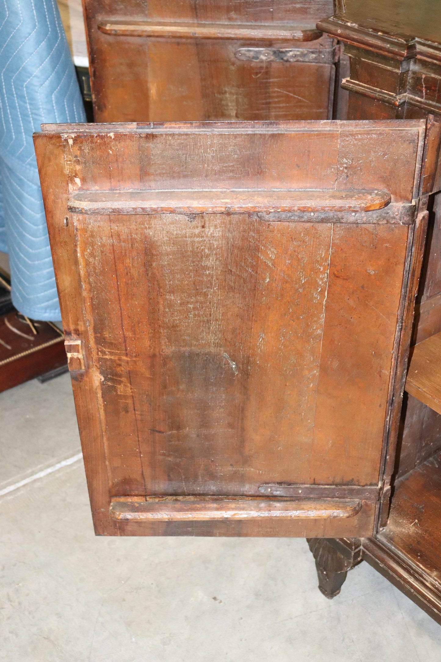 Rare Period French 1790s era Directoire Mahogany Sideboard Buffet