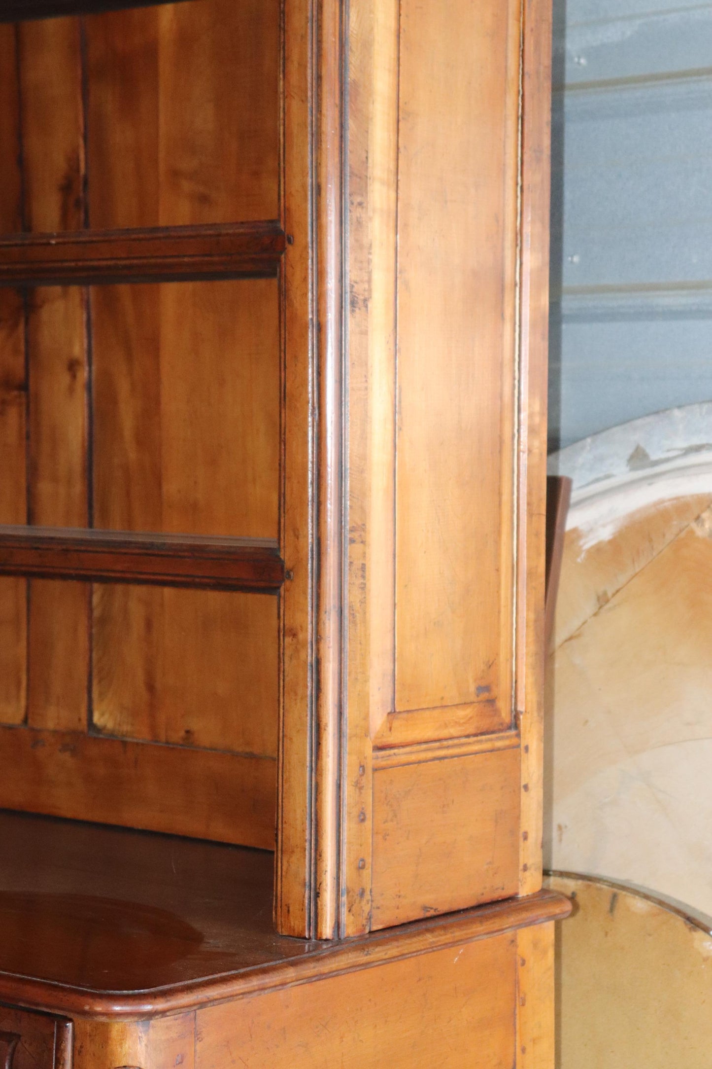 Hand-Made Walnut French Provincial Auffray or Don Ruseau Jelly Cupboard