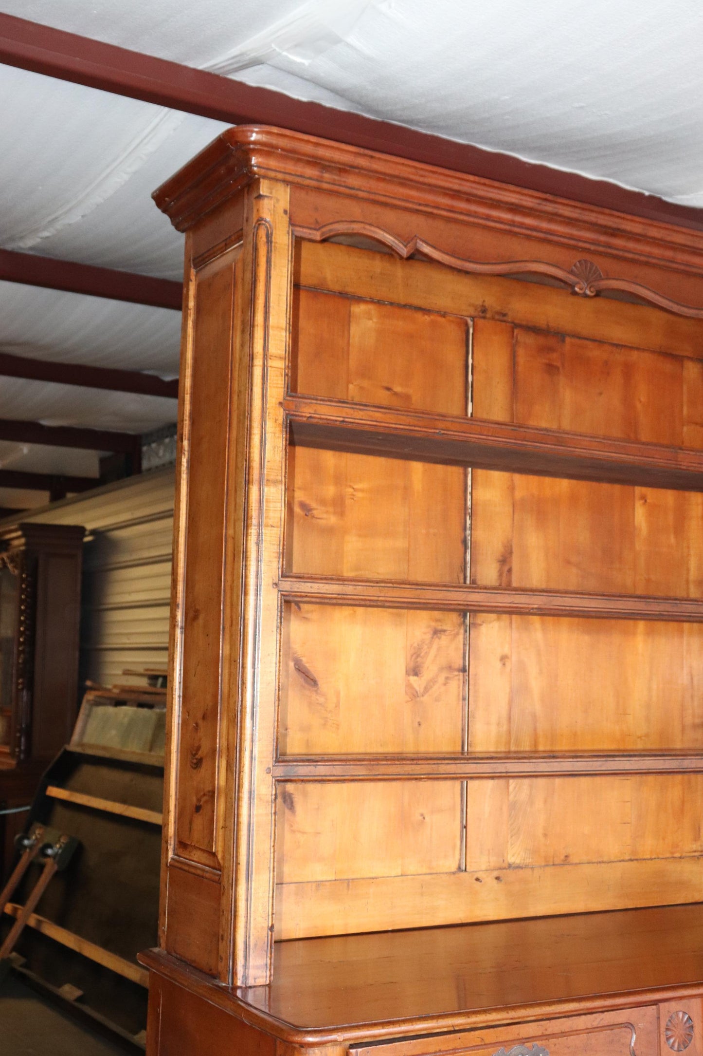 Hand-Made Walnut French Provincial Auffray or Don Ruseau Jelly Cupboard