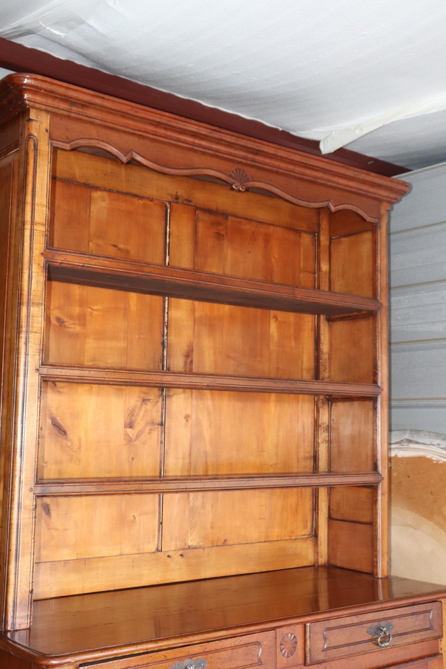 Hand-Made Walnut French Provincial Auffray or Don Ruseau Jelly Cupboard