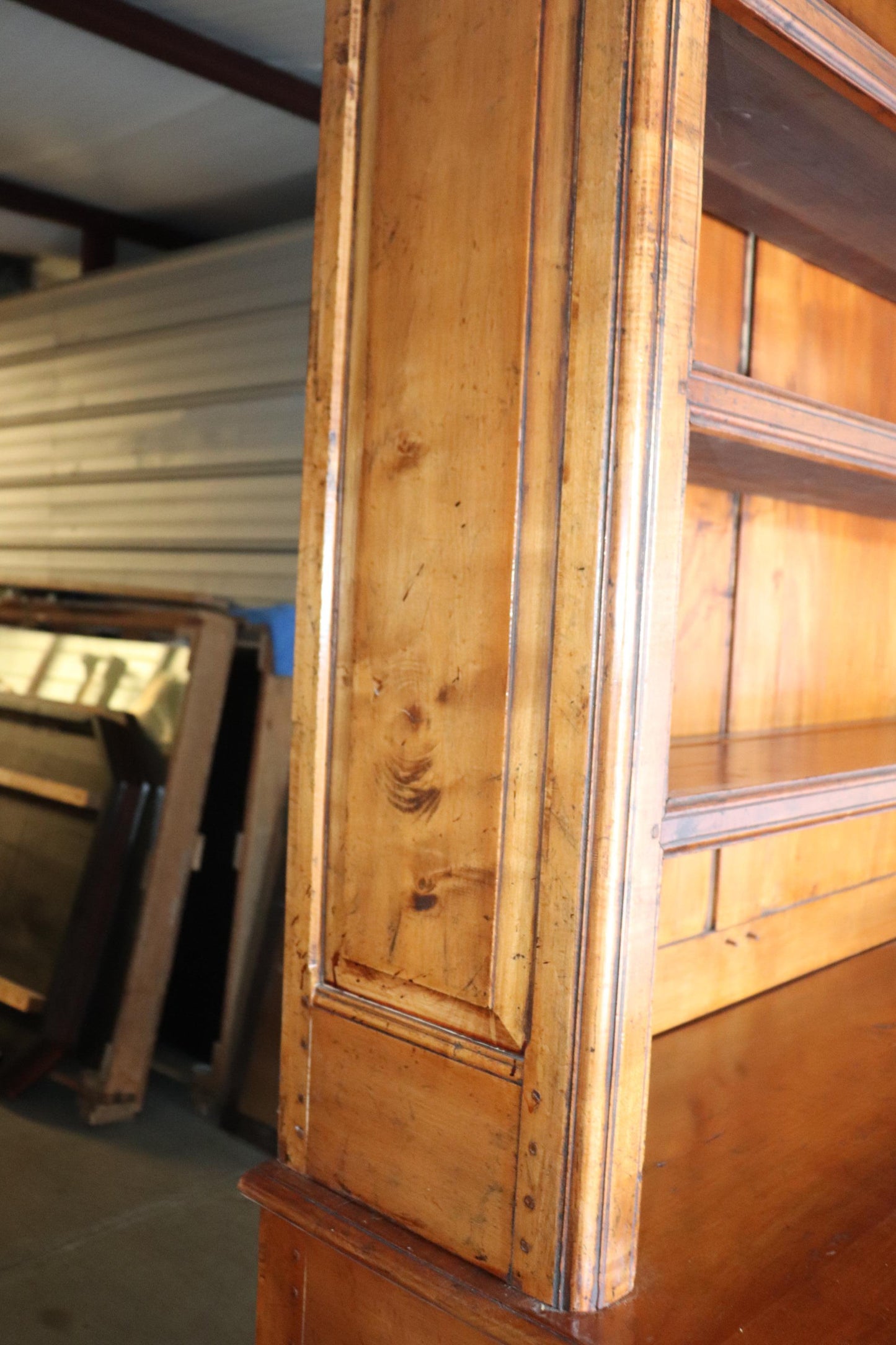 Hand-Made Walnut French Provincial Auffray or Don Ruseau Jelly Cupboard