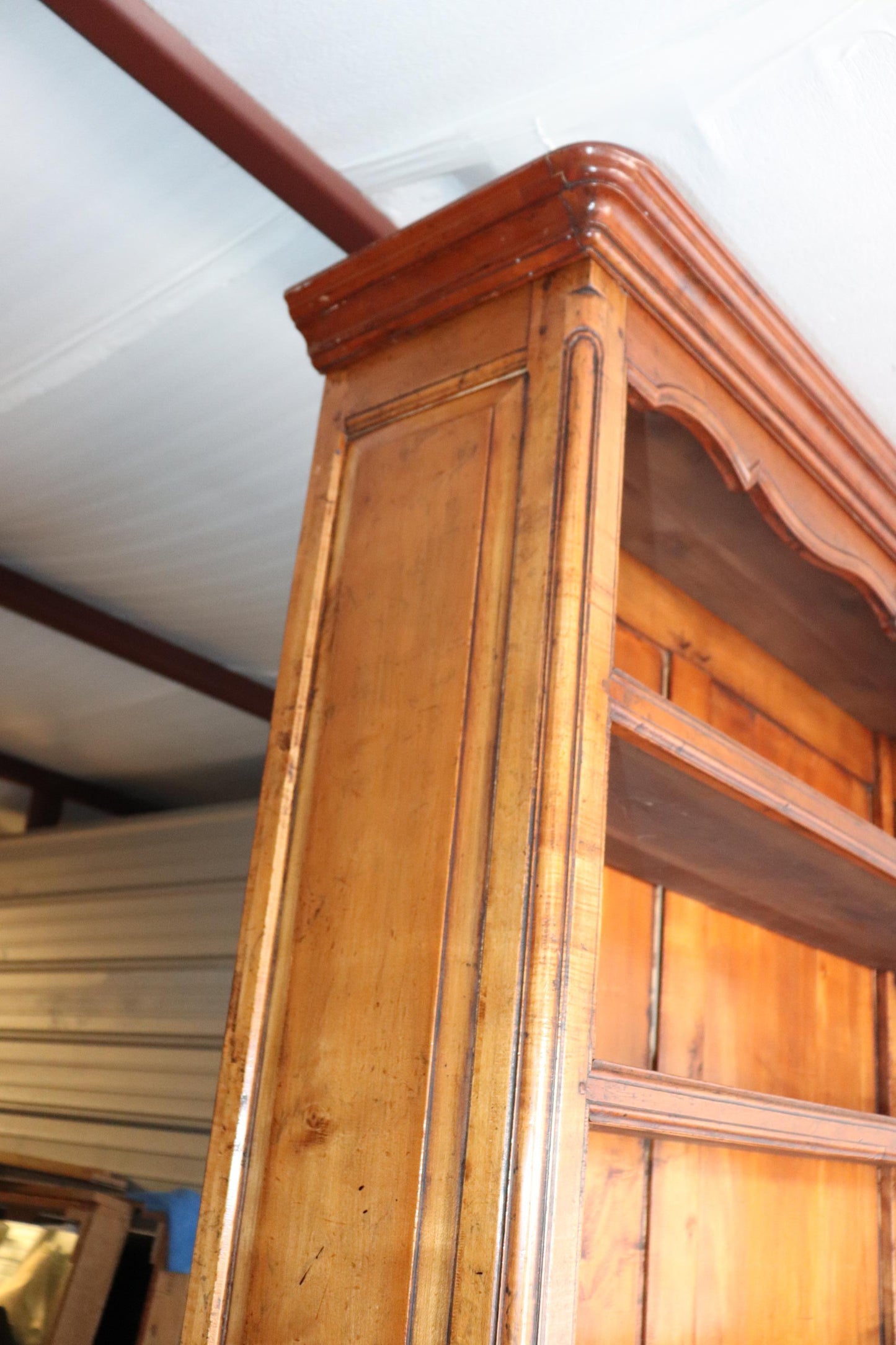 Hand-Made Walnut French Provincial Auffray or Don Ruseau Jelly Cupboard