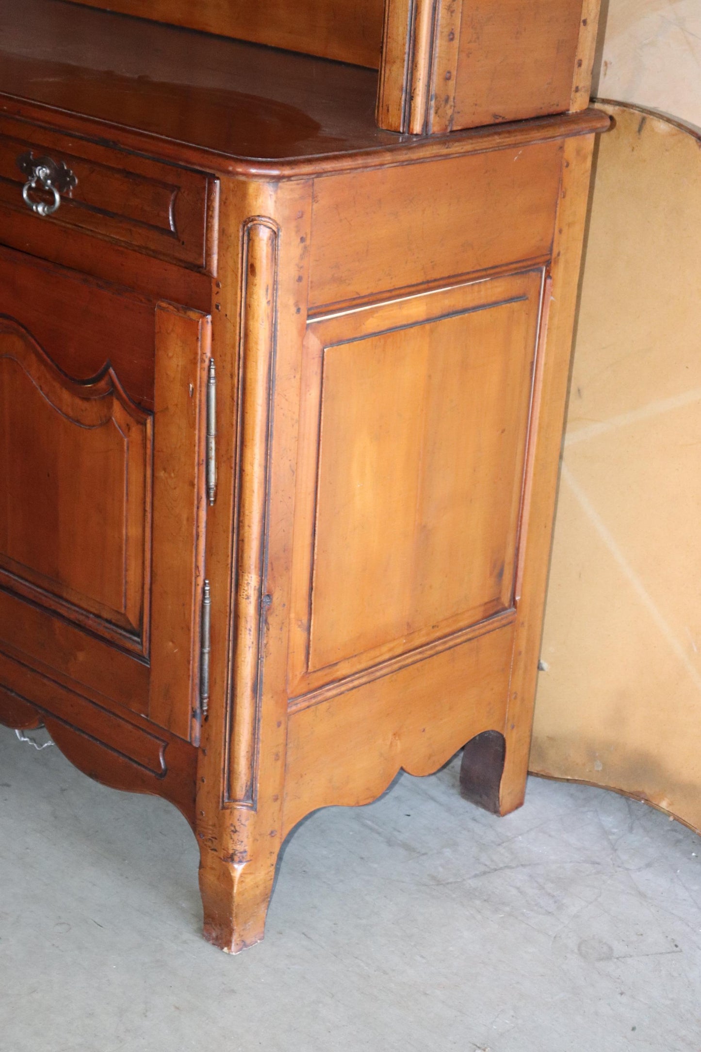 Hand-Made Walnut French Provincial Auffray or Don Ruseau Jelly Cupboard