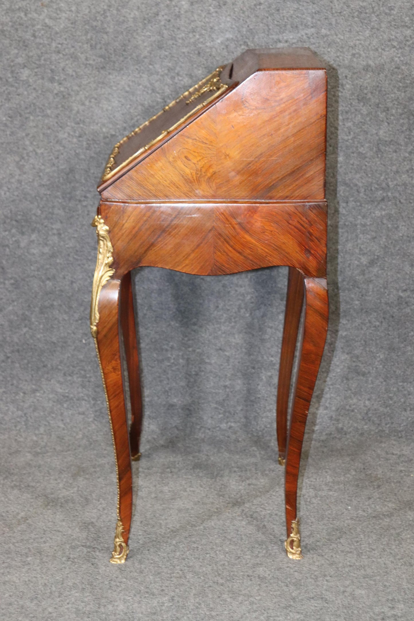 Fine Quality Francois Linke Style Bronze Mounted Petite Ladies Desk, 1870s