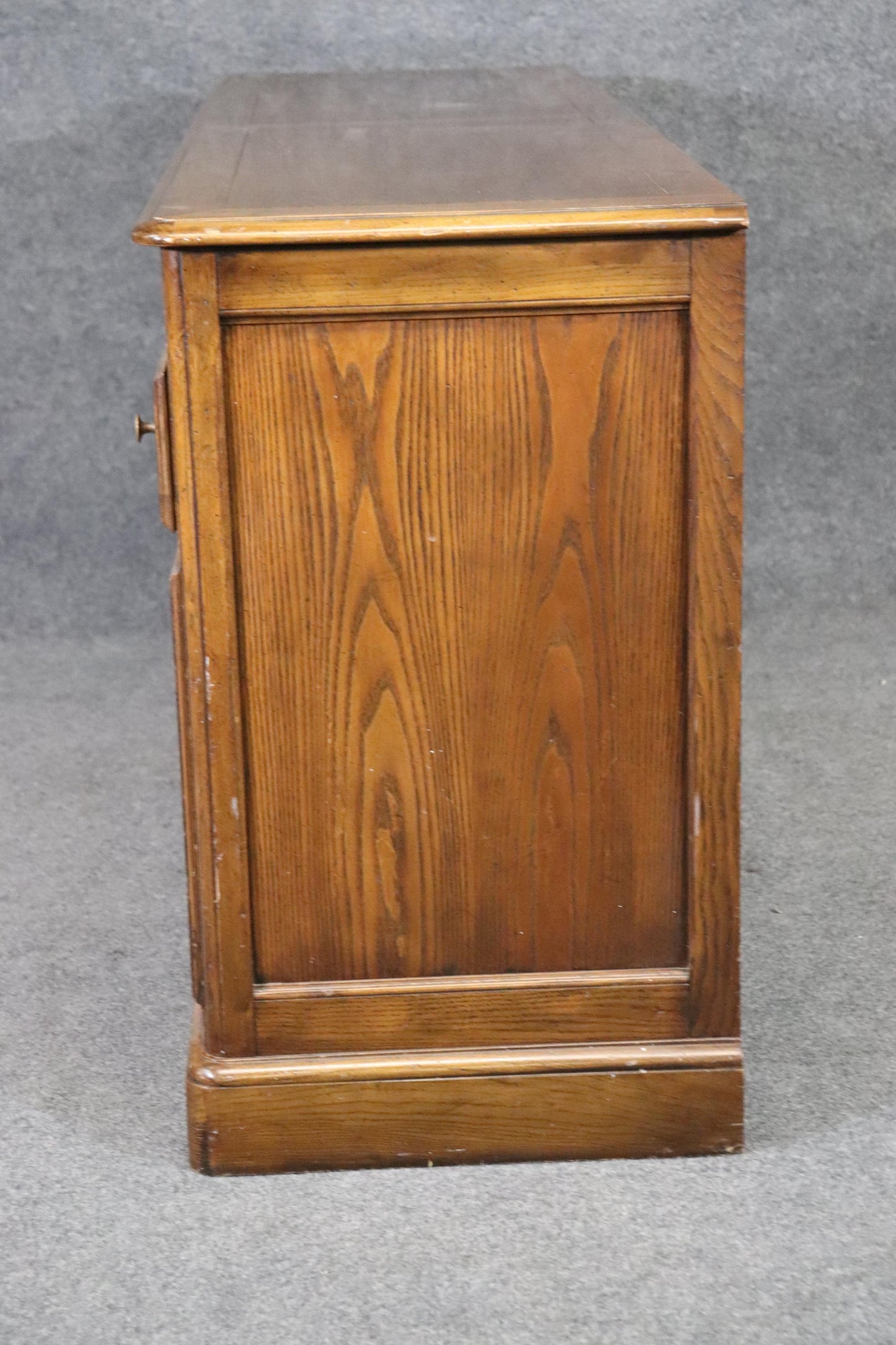 Milling Road by Baker Furniture Country French Oak Sideboard Buffet, circa 1980