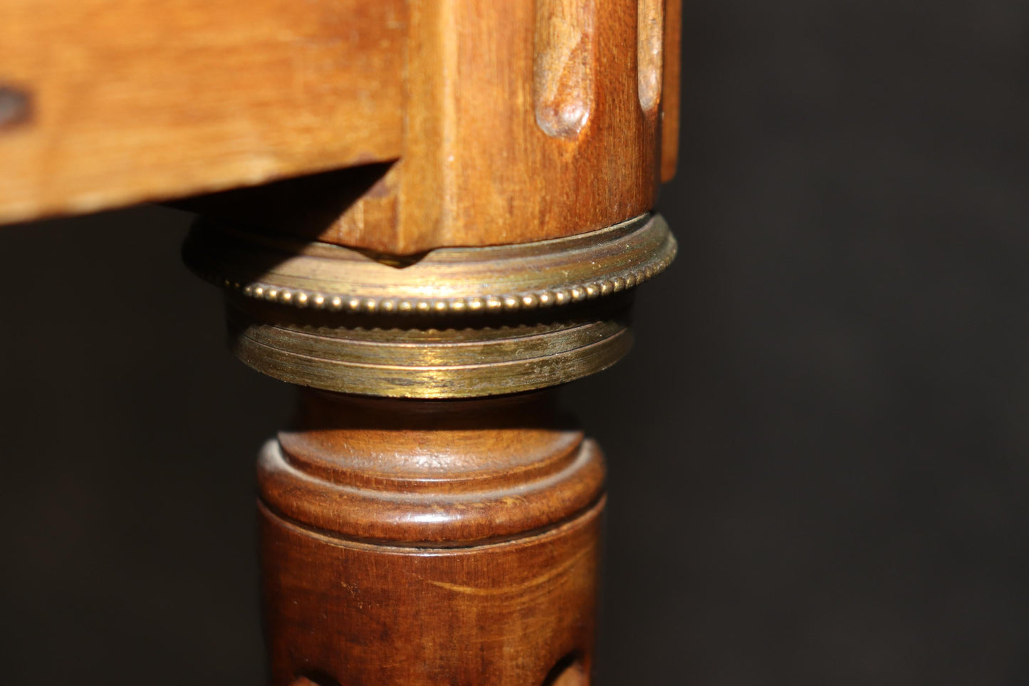 Superb Pair of Marble Top Bronze Mounted French Demilune Console Tables