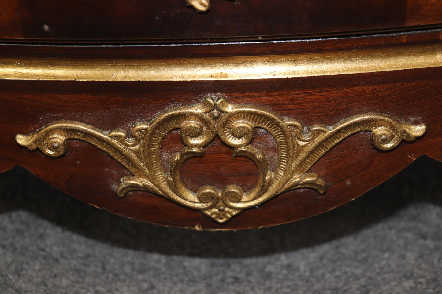 Newport Collection E.J. Victor French Regence Bronze Marble Mounted Commode