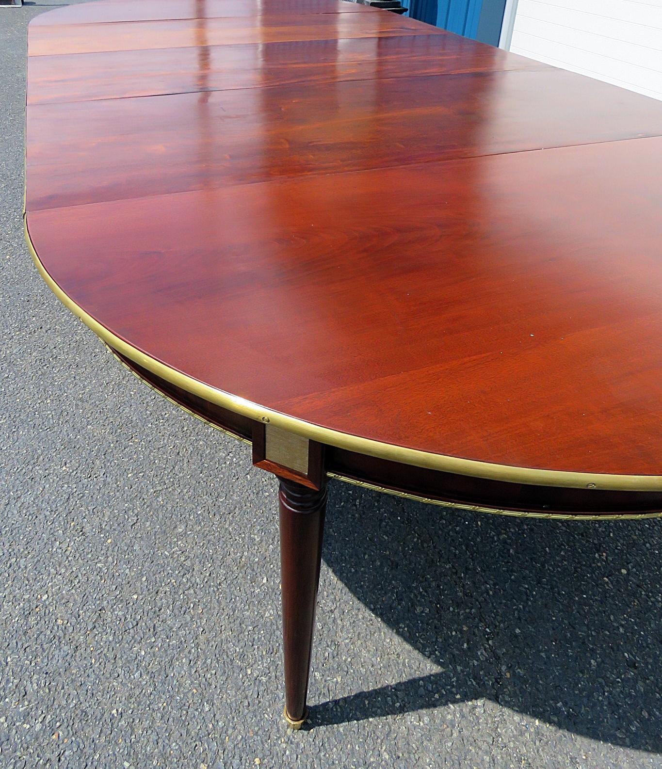 Maison Jansen Directoire Style Dining Room Table