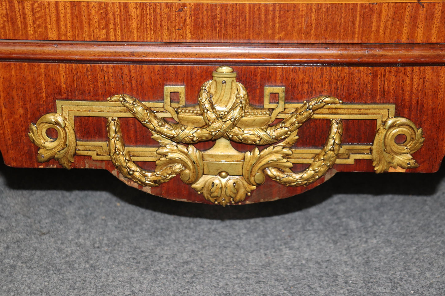 Fine Quality Restored Bronze Ormolu Mounted French Art Nouveau Sideboard