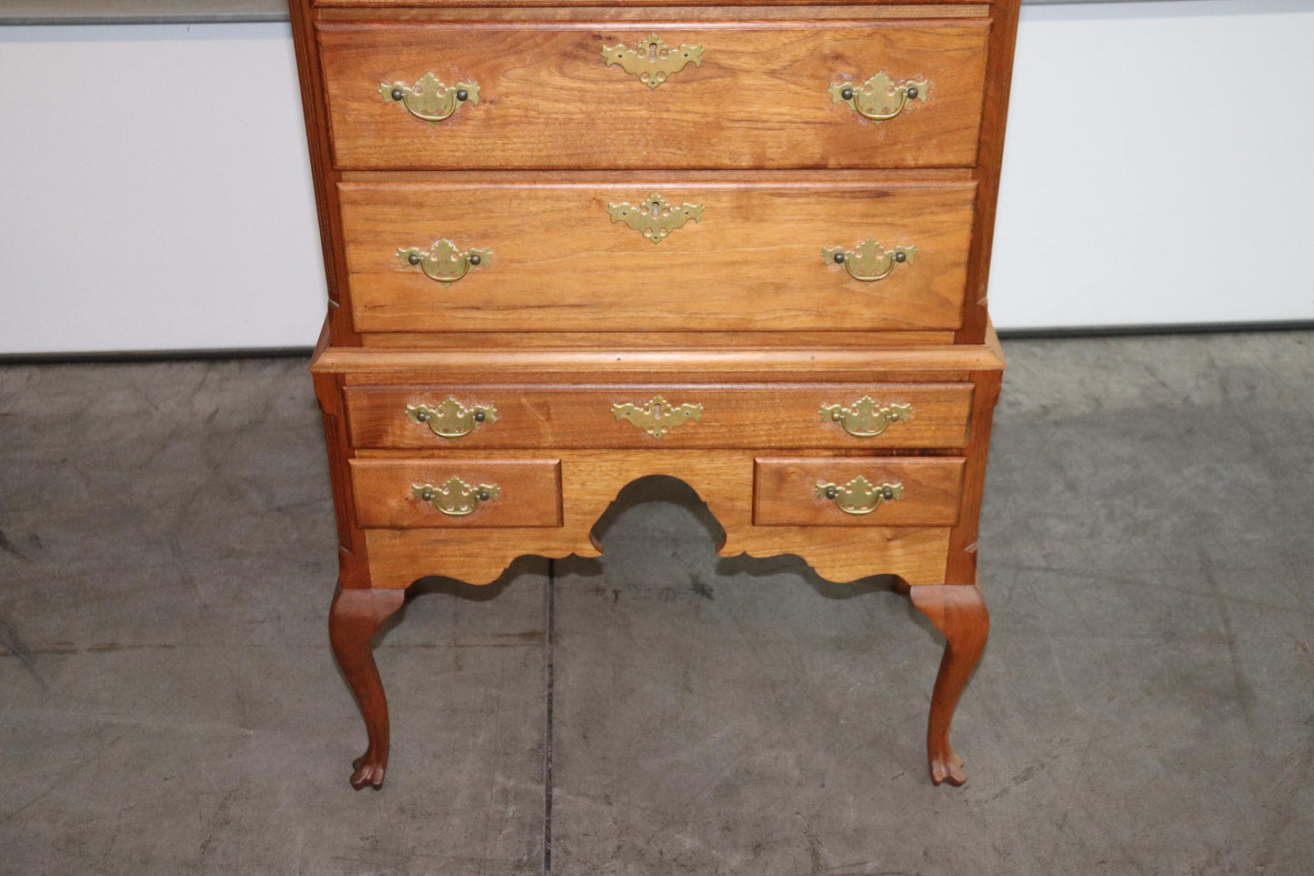 Fine Quality Bench-Made Sold Walnut Trifid Foot Georgian Dresser