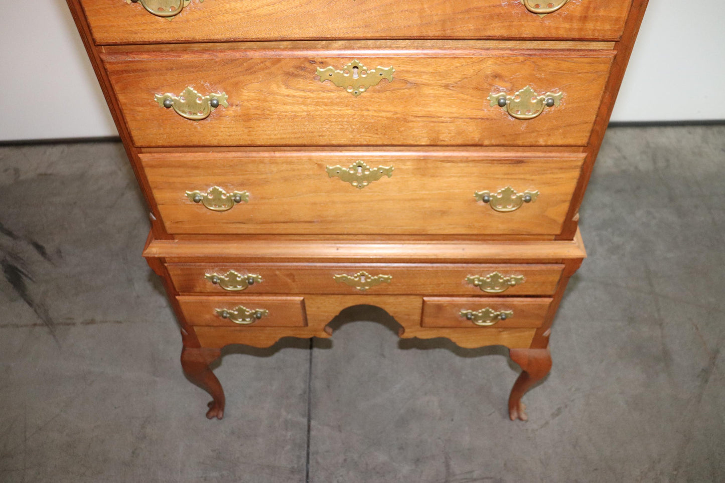 Fine Quality Bench-Made Sold Walnut Trifid Foot Georgian Dresser