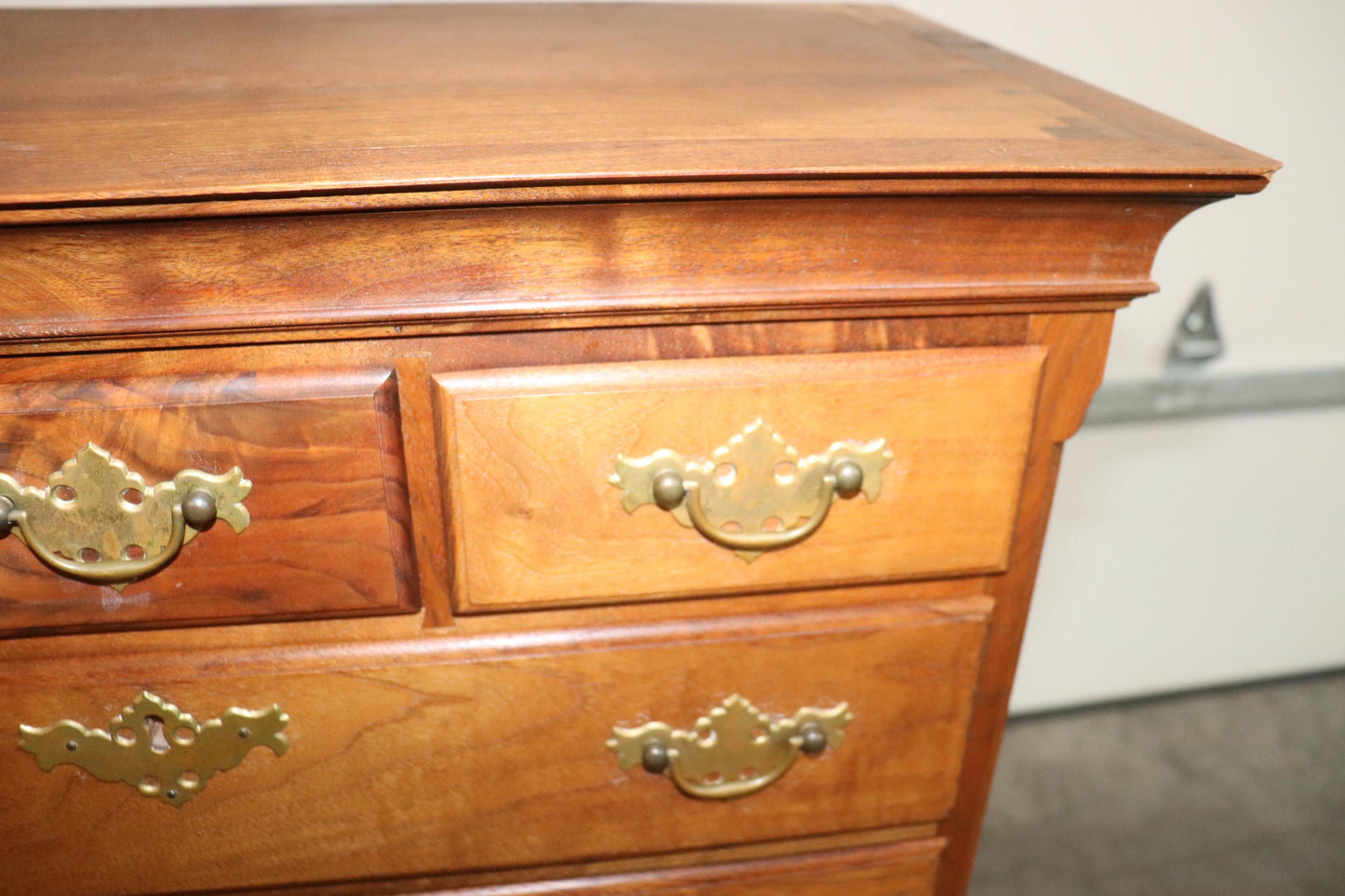 Fine Quality Bench-Made Sold Walnut Trifid Foot Georgian Dresser