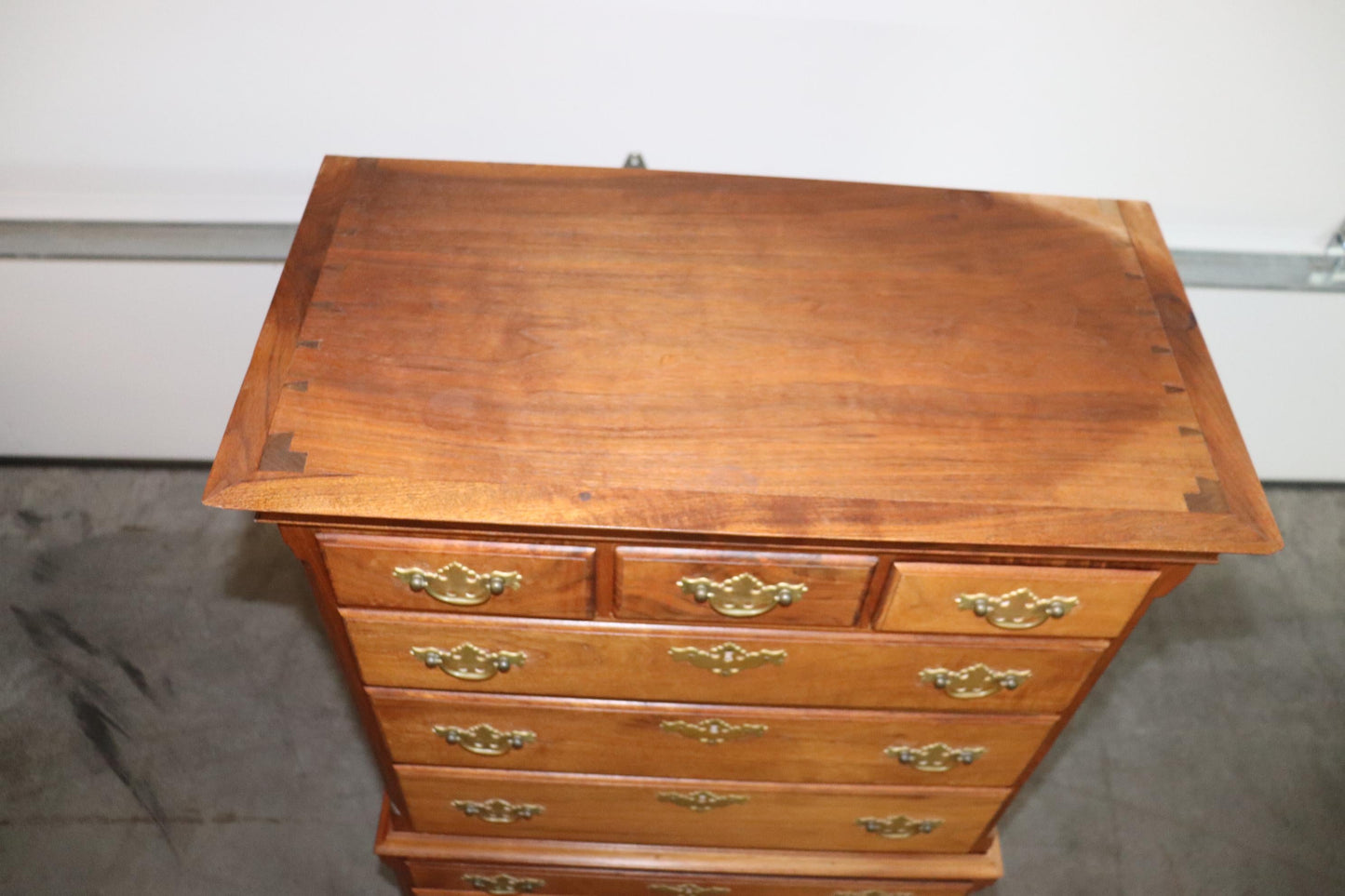 Fine Quality Bench-Made Sold Walnut Trifid Foot Georgian Dresser