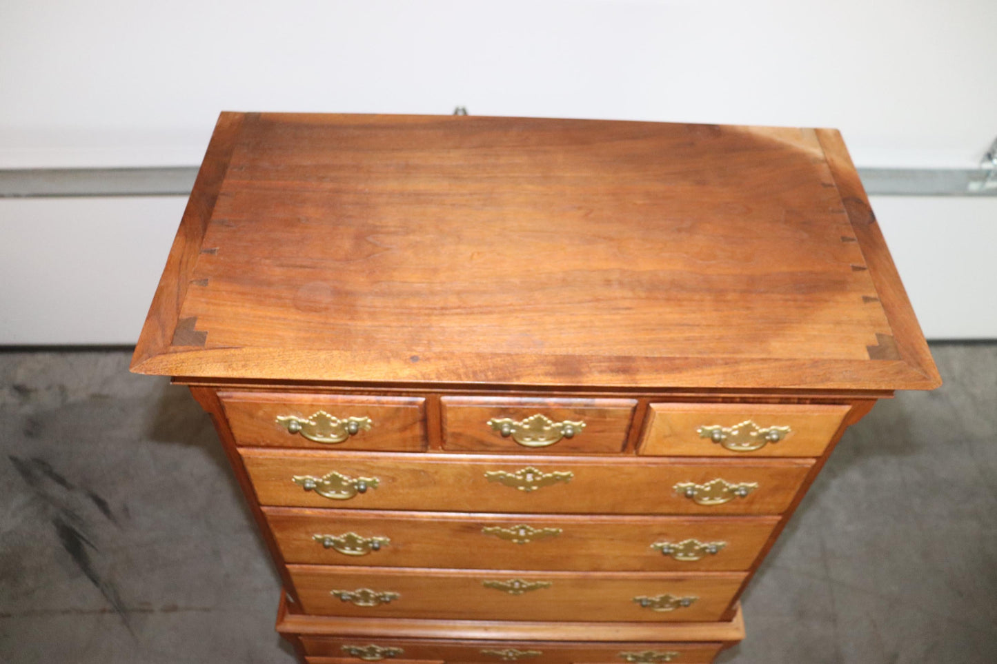 Fine Quality Bench-Made Sold Walnut Trifid Foot Georgian Dresser