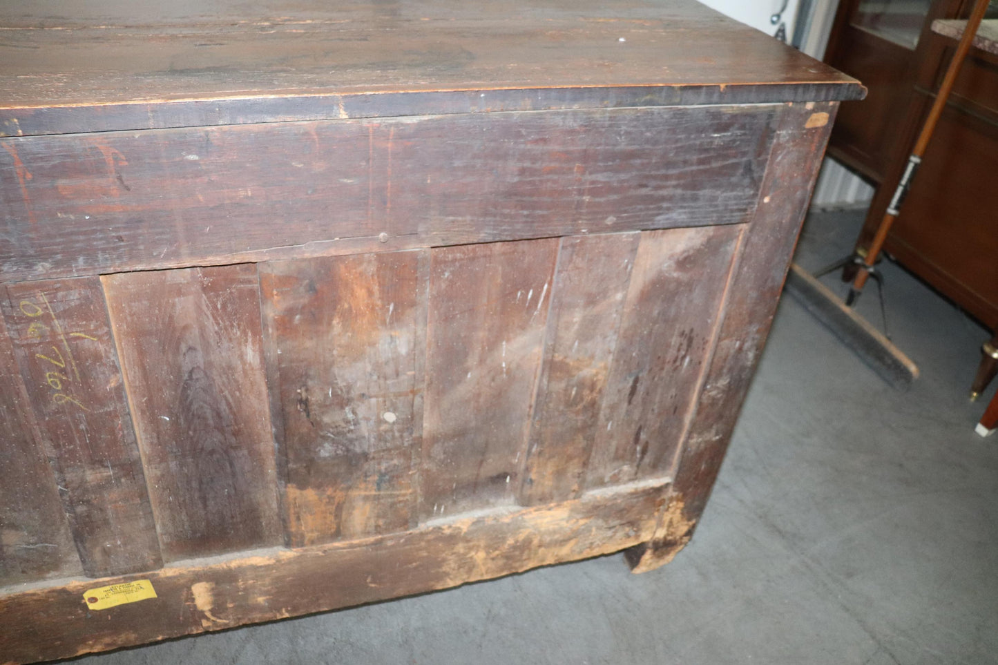 Late 18th Century French Country Walnut Commode with Bronze Hardware