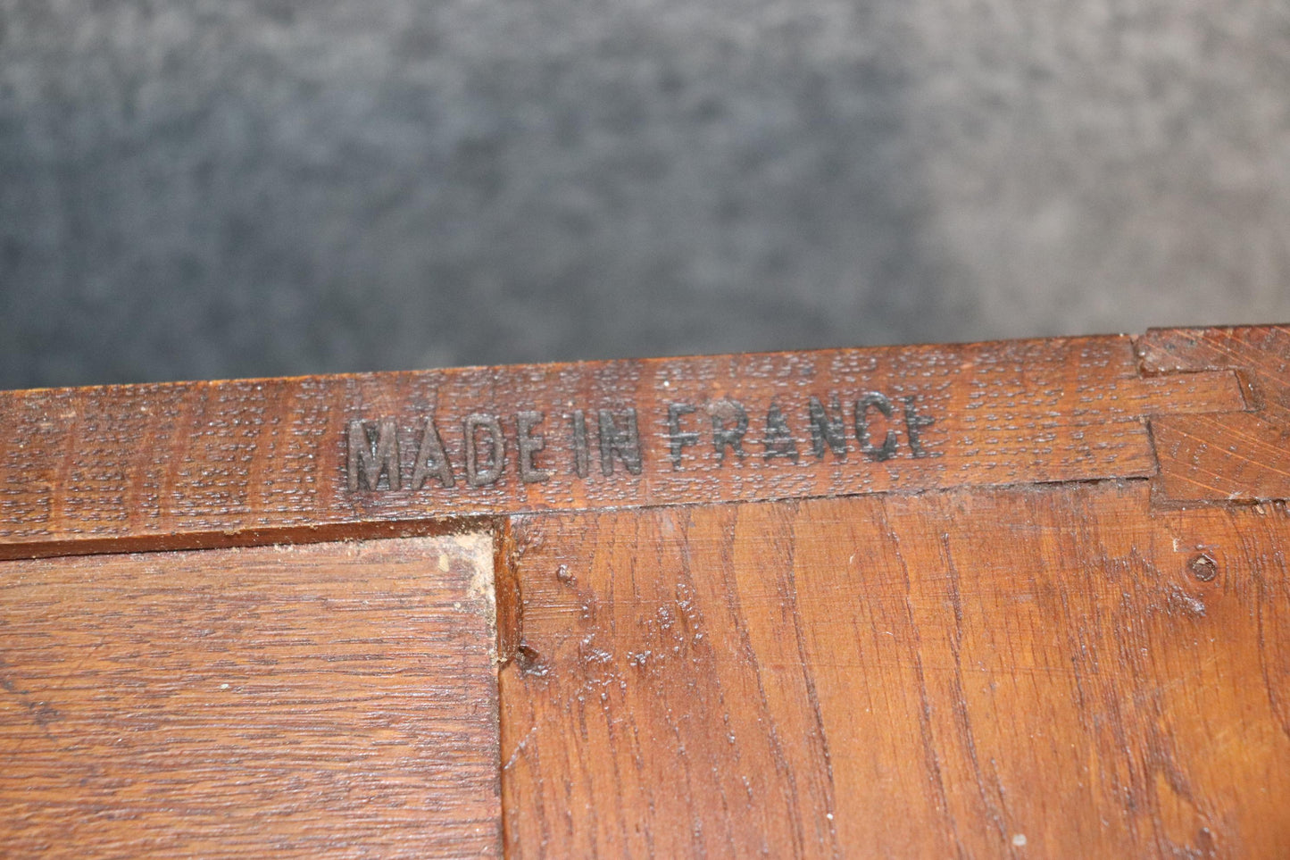 Fine Quality Figural Bronze Inlaid walnut Marble Top Louis XV commode Circa 1910