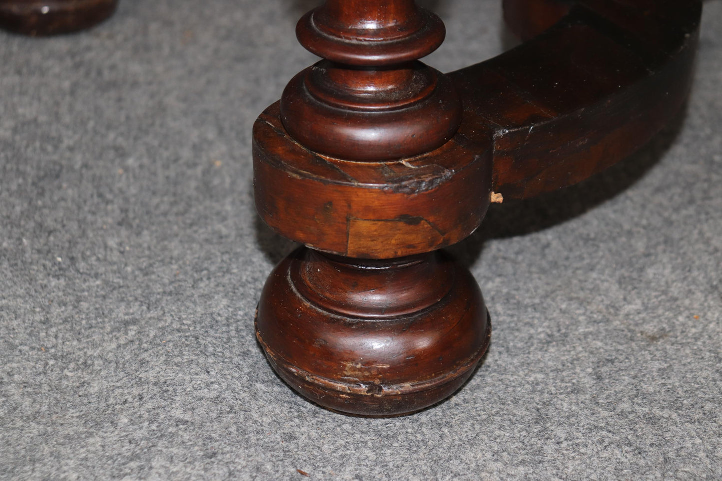 18th Century Italian Provincial Circassian Walnut Secretary Slant-lid Desk