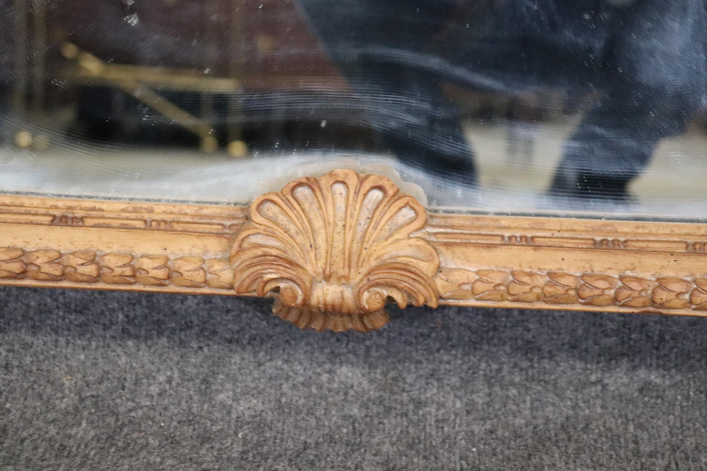 Beautifully Carved French Louis XV Style Mirror