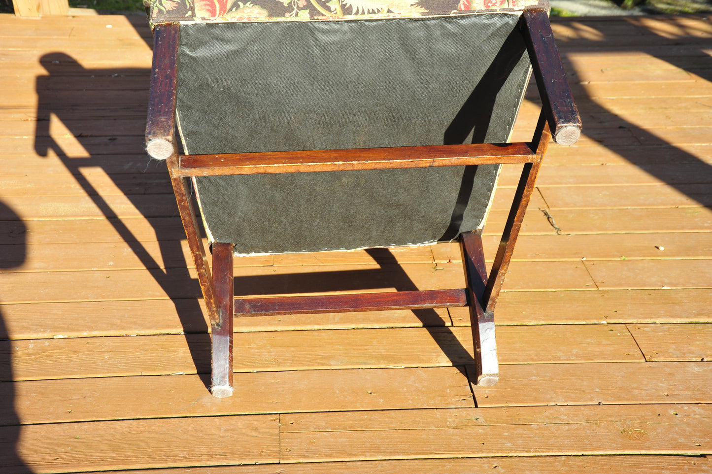 Rare Period English George III Chippendale Library Armchair Chair Circa 1790