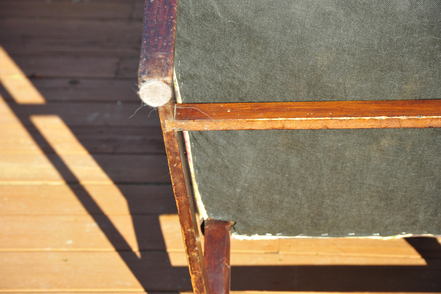 Rare Period English George III Chippendale Library Armchair Chair Circa 1790